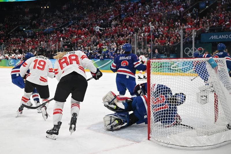 Ice Hockey. Olympic Winter Games Milano-Cortina 2026. USA - Canada. 19.02.2026