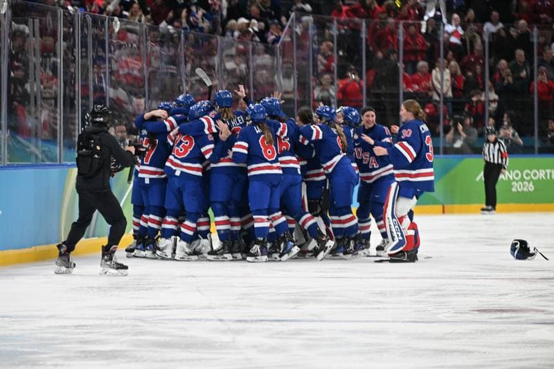Ice Hockey. Olympic Winter Games Milano-Cortina 2026. USA - Canada. 19.02.2026