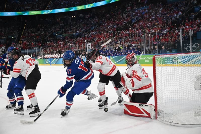Ice Hockey. Olympic Winter Games Milano-Cortina 2026. USA - Canada. 19.02.2026