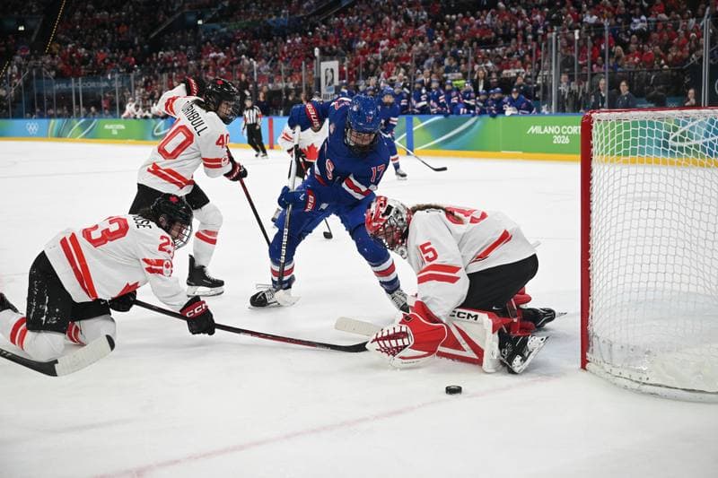 Ice Hockey. Olympic Winter Games Milano-Cortina 2026. USA - Canada. 19.02.2026