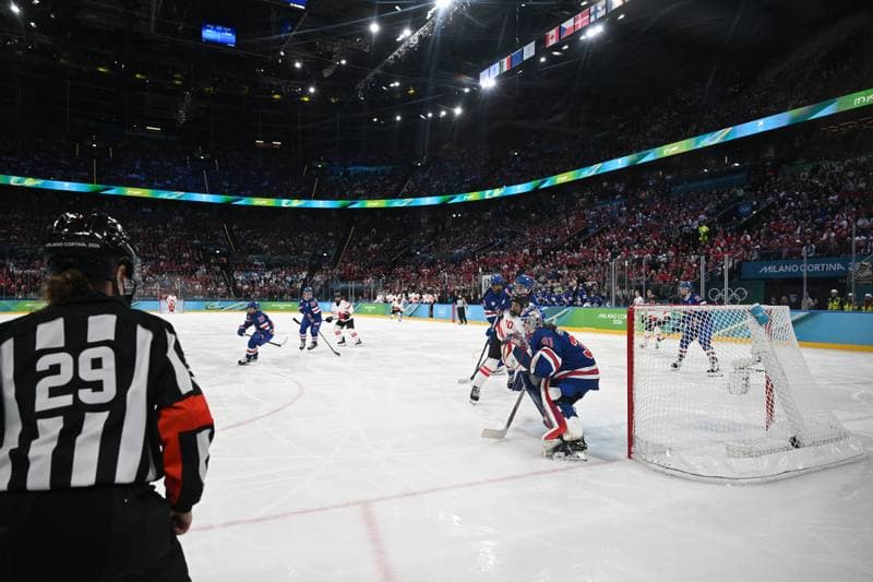 Ice Hockey. Olympic Winter Games Milano-Cortina 2026. USA - Canada. 19.02.2026