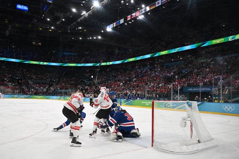 Ice Hockey. Olympic Winter Games Milano-Cortina 2026. USA - Canada. 19.02.2026
