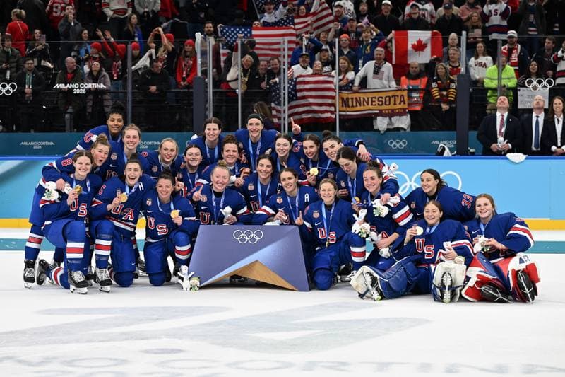 Ice Hockey. Olympic Winter Games Milano-Cortina 2026. USA - Canada. 19.02.2026