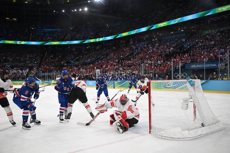 Ice Hockey. Olympic Winter Games Milano-Cortina 2026. USA - Canada. 19.02.2026