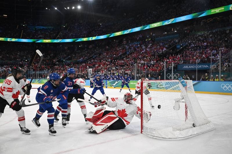 Ice Hockey. Olympic Winter Games Milano-Cortina 2026. USA - Canada. 19.02.2026