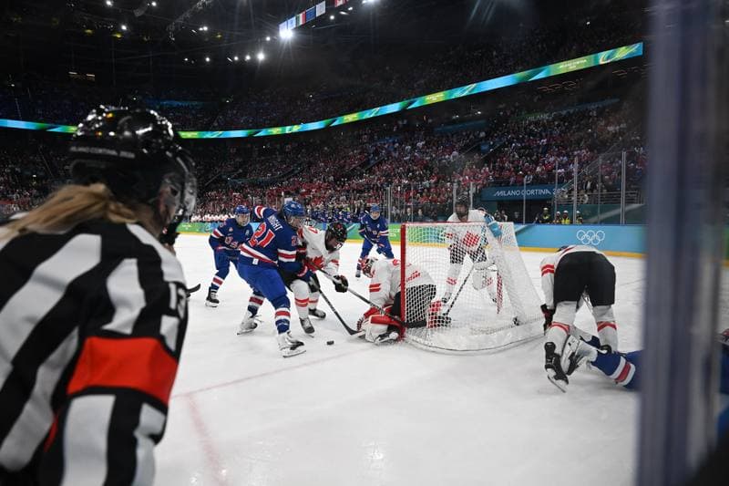 Ice Hockey. Olympic Winter Games Milano-Cortina 2026. USA - Canada. 19.02.2026
