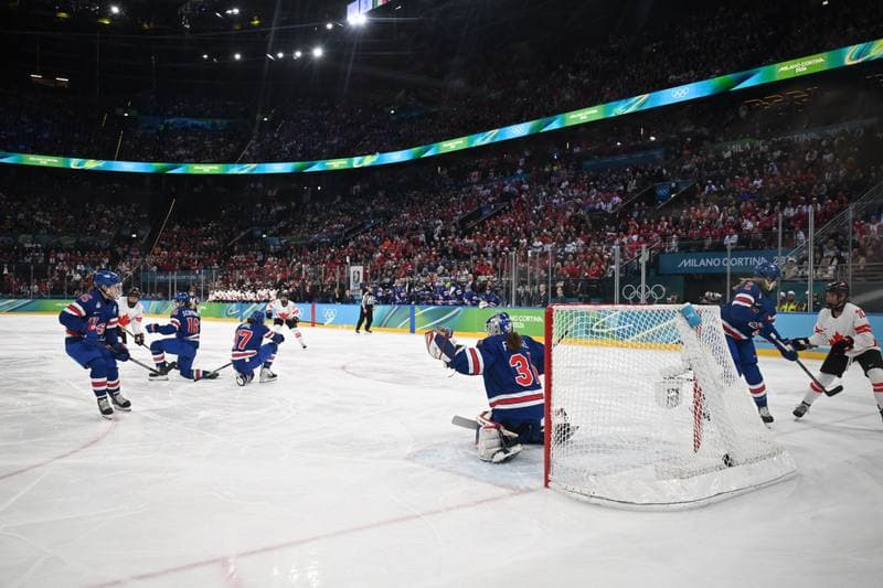 Ice Hockey. Olympic Winter Games Milano-Cortina 2026. USA - Canada. 19.02.2026