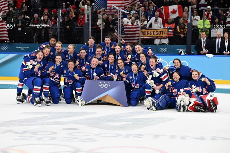 Ice Hockey. Olympic Winter Games Milano-Cortina 2026. USA - Canada. 19.02.2026