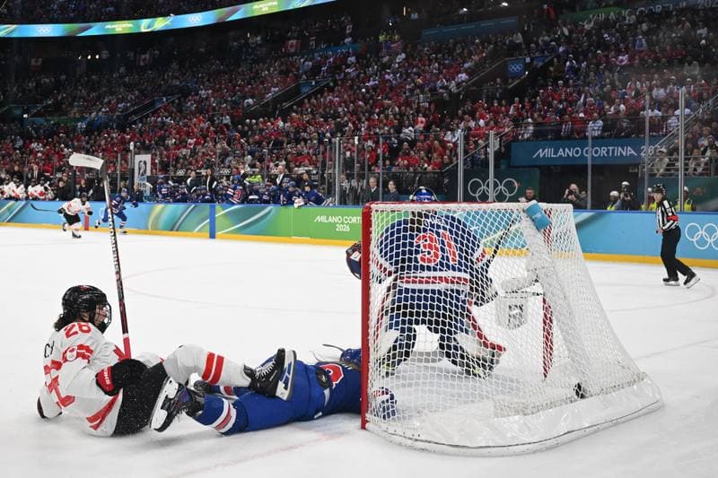 Ice Hockey. Olympic Winter Games Milano-Cortina 2026. USA - Canada. 19.02.2026