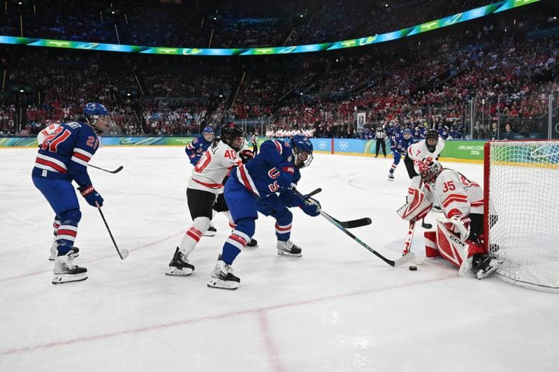 Ice Hockey. Olympic Winter Games Milano-Cortina 2026. USA - Canada. 19.02.2026