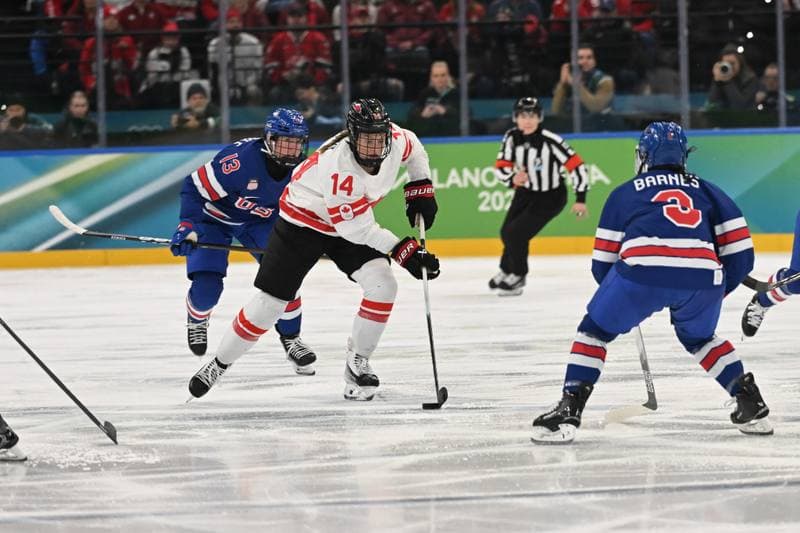 Ice Hockey. Olympic Winter Games Milano-Cortina 2026. USA - Canada. 19.02.2026