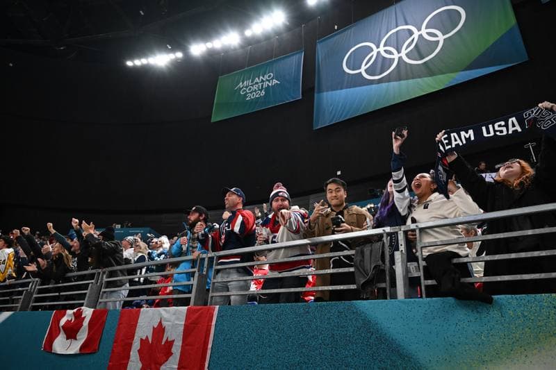 Ice Hockey. Olympic Winter Games Milano-Cortina 2026. USA - Canada. 19.02.2026