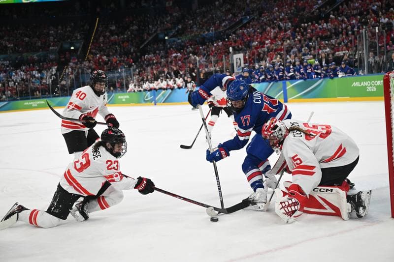 Ice Hockey. Olympic Winter Games Milano-Cortina 2026. USA - Canada. 19.02.2026