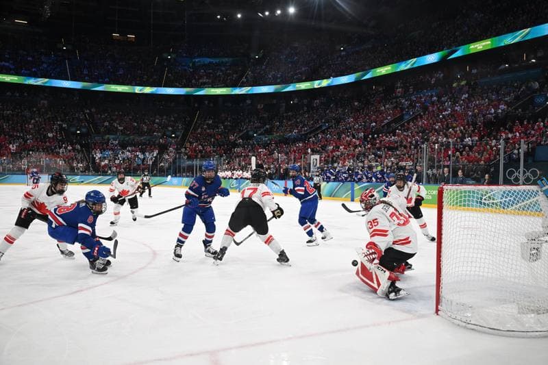 Ice Hockey. Olympic Winter Games Milano-Cortina 2026. USA - Canada. 19.02.2026