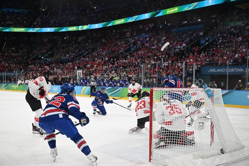Ice Hockey. Olympic Winter Games Milano-Cortina 2026. USA - Canada. 19.02.2026