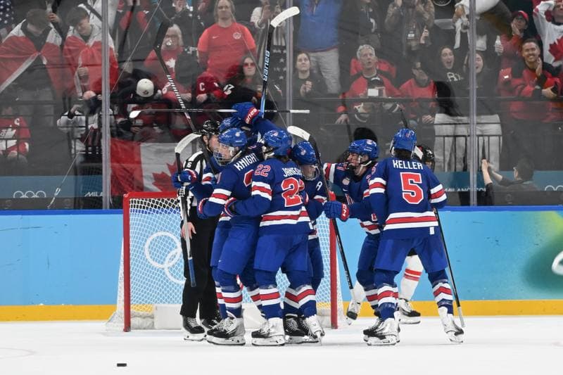 Ice Hockey. Olympic Winter Games Milano-Cortina 2026. USA - Canada. 19.02.2026