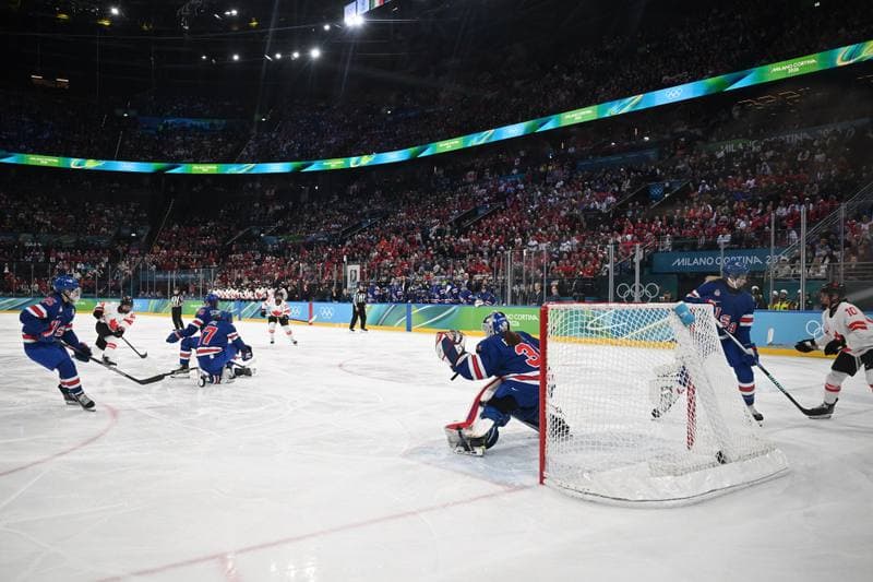 Ice Hockey. Olympic Winter Games Milano-Cortina 2026. USA - Canada. 19.02.2026