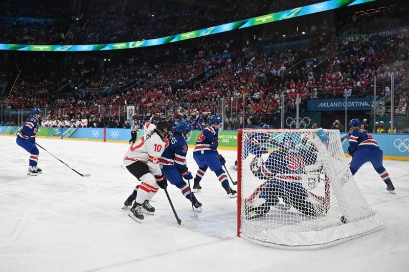 Ice Hockey. Olympic Winter Games Milano-Cortina 2026. USA - Canada. 19.02.2026
