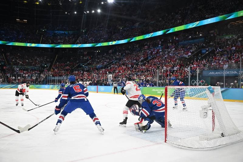 Ice Hockey. Olympic Winter Games Milano-Cortina 2026. USA - Canada. 19.02.2026