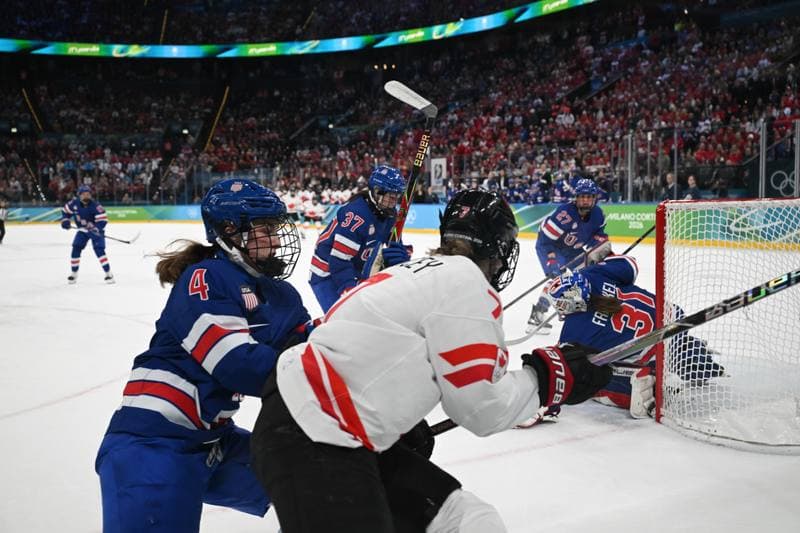 Ice Hockey. Olympic Winter Games Milano-Cortina 2026. USA - Canada. 19.02.2026