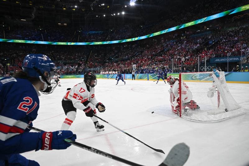 Ice Hockey. Olympic Winter Games Milano-Cortina 2026. USA - Canada. 19.02.2026