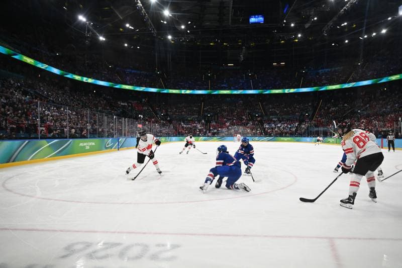 Ice Hockey. Olympic Winter Games Milano-Cortina 2026. USA - Canada. 19.02.2026