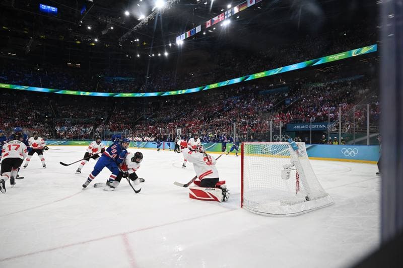 Ice Hockey. Olympic Winter Games Milano-Cortina 2026. USA - Canada. 19.02.2026