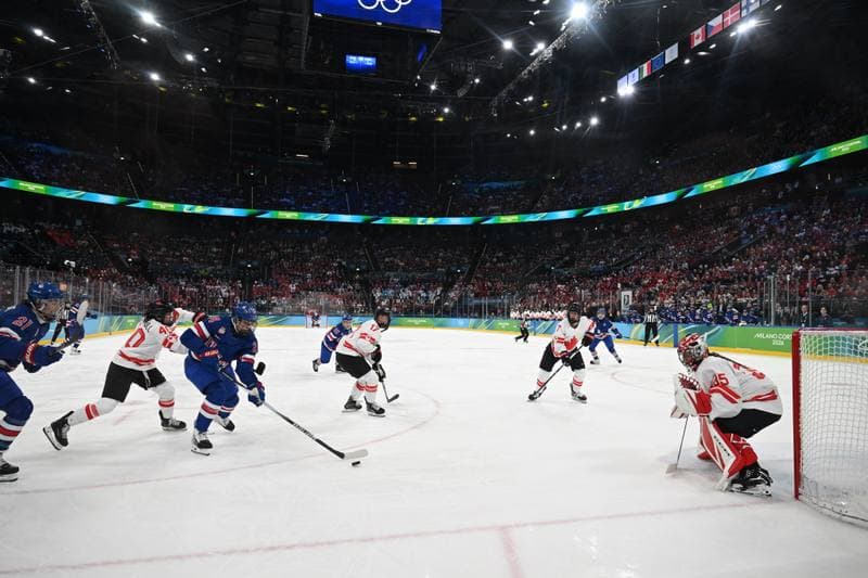 Ice Hockey. Olympic Winter Games Milano-Cortina 2026. USA - Canada. 19.02.2026