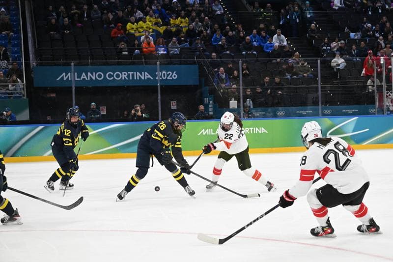 Ice Hockey. Olympic Winter Games Milano-Cortina 2026. Switzerland - Sweden. 19.02.2026