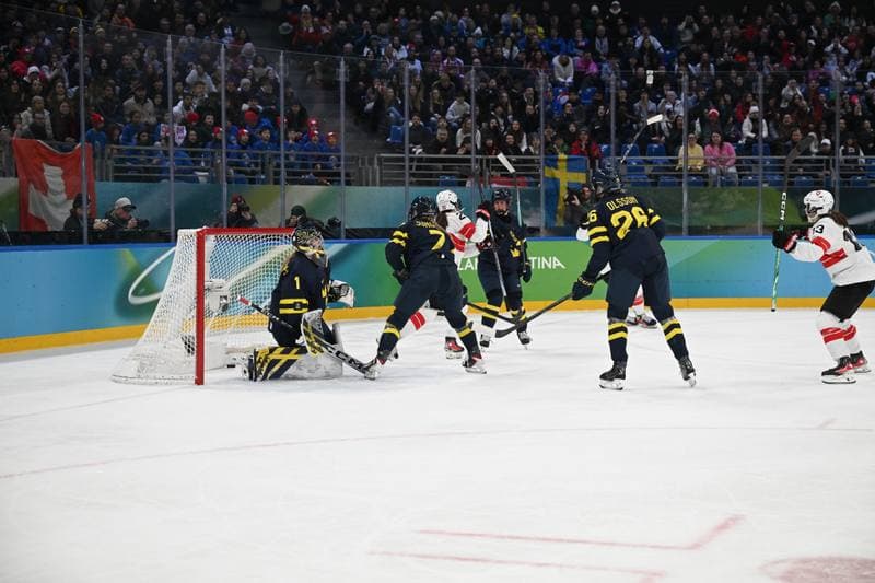 Ice Hockey. Olympic Winter Games Milano-Cortina 2026. Switzerland - Sweden. 19.02.2026