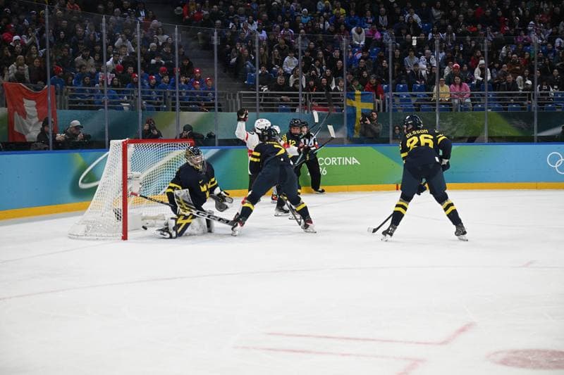 Ice Hockey. Olympic Winter Games Milano-Cortina 2026. Switzerland - Sweden. 19.02.2026