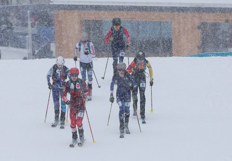 Ski Mountaineering. Olympic Winter Games Milano-Cortina 2026. Woman's Sprint. 19.02.2026