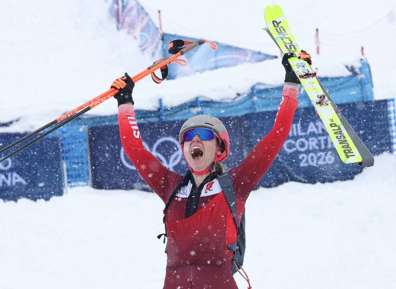 Ski Mountaineering. Olympic Winter Games Milano-Cortina 2026. Woman's Sprint. 19.02.2026