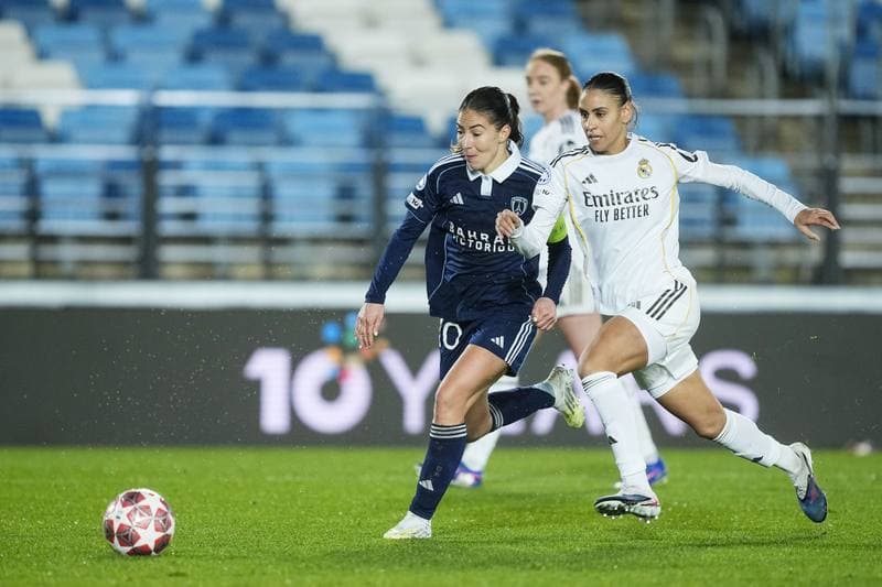 Football. UEFA Women's Champions League. Real Madrid - Paris FC. 18.02.2026