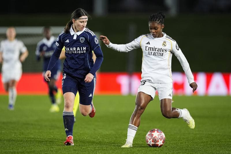 Football. UEFA Women's Champions League. Real Madrid - Paris FC. 18.02.2026