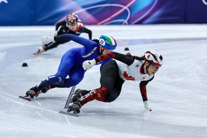Short Track Speed Skating. Olympic Winter Games Milano-Cortina 2026. Women's 3000m Relay Finals. 18.02.2026
