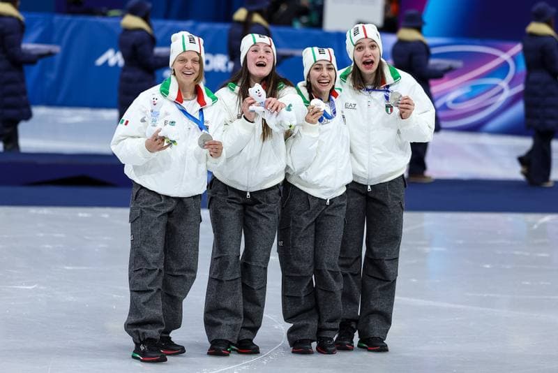 Short Track Speed Skating. Olympic Winter Games Milano-Cortina 2026. Women's 3000m Relay Finals. 18.02.2026