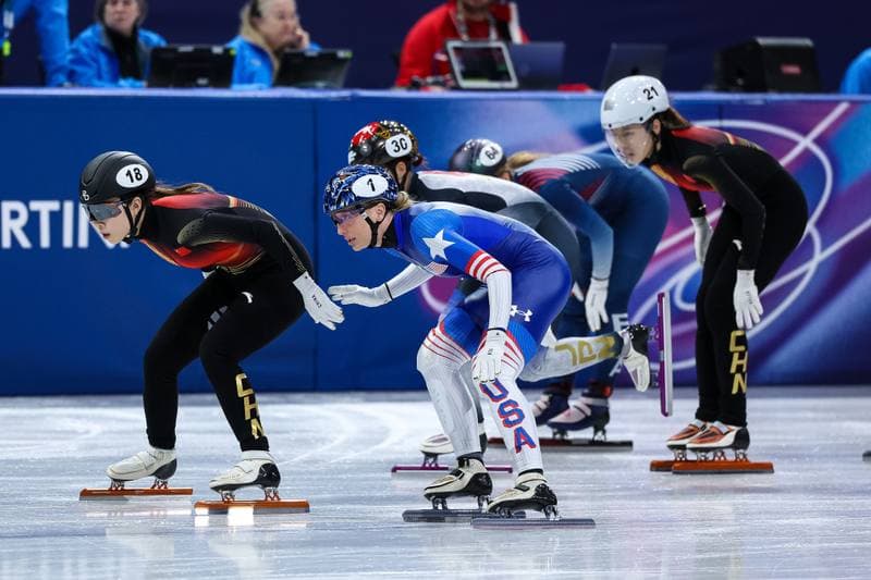 Short Track Speed Skating. Olympic Winter Games Milano-Cortina 2026. Women's 3000m Relay Finals. 18.02.2026