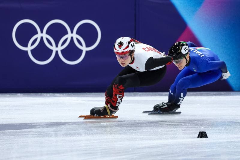 Short Track Speed Skating. Olympic Winter Games Milano-Cortina 2026. Women's 3000m Relay Finals. 18.02.2026