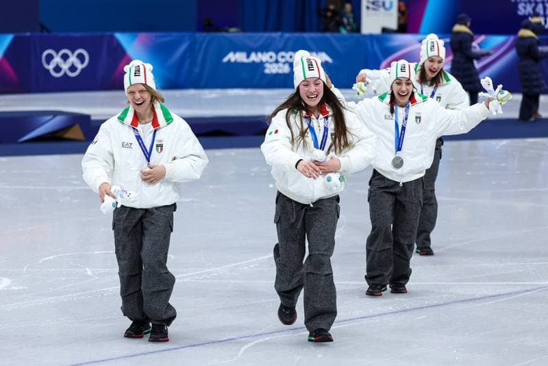 Short Track Speed Skating. Olympic Winter Games Milano-Cortina 2026. Women's 3000m Relay Finals. 18.02.2026
