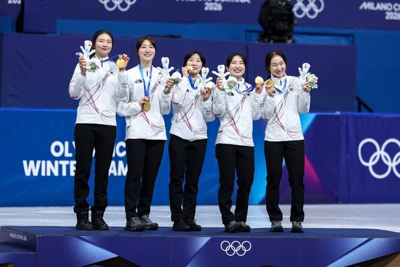 Short Track Speed Skating. Olympic Winter Games Milano-Cortina 2026. Women's 3000m Relay Finals. 18.02.2026