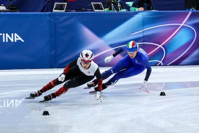 Short Track Speed Skating. Olympic Winter Games Milano-Cortina 2026. Women's 3000m Relay Finals. 18.02.2026