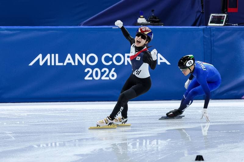 Short Track Speed Skating. Olympic Winter Games Milano-Cortina 2026. Women's 3000m Relay Finals. 18.02.2026
