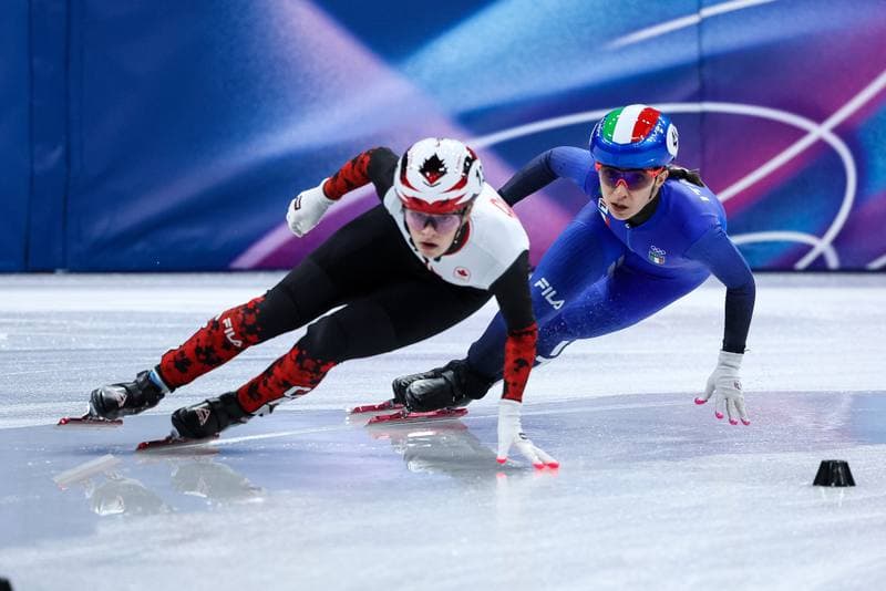 Short Track Speed Skating. Olympic Winter Games Milano-Cortina 2026. Women's 3000m Relay Finals. 18.02.2026