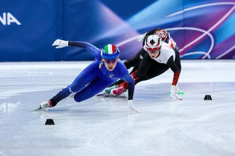 Short Track Speed Skating. Olympic Winter Games Milano-Cortina 2026. Women's 3000m Relay Finals. 18.02.2026