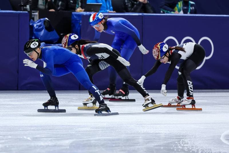 Short Track Speed Skating. Olympic Winter Games Milano-Cortina 2026. Women's 3000m Relay Finals. 18.02.2026