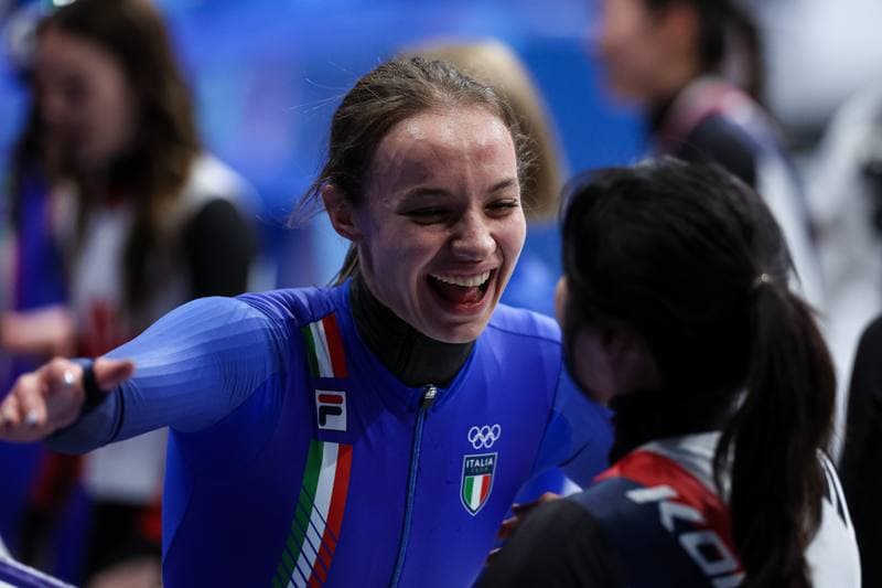 Short Track Speed Skating. Olympic Winter Games Milano-Cortina 2026. Women's 3000m Relay Finals. 18.02.2026