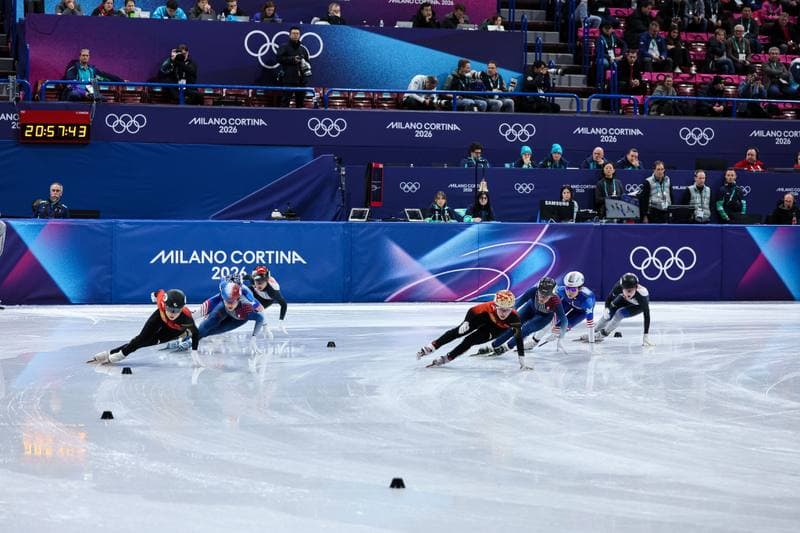 Short Track Speed Skating. Olympic Winter Games Milano-Cortina 2026. Women's 3000m Relay Finals. 18.02.2026