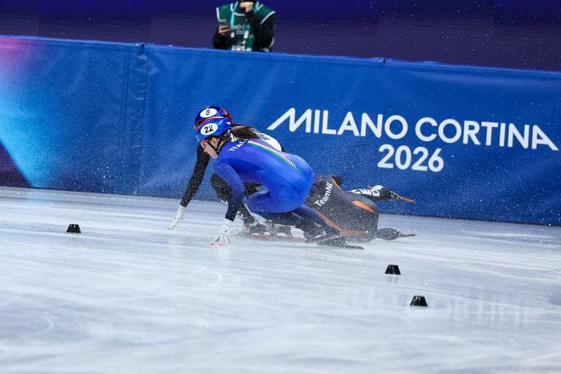 Short Track Speed Skating. Olympic Winter Games Milano-Cortina 2026. Women's 3000m Relay Finals. 18.02.2026
