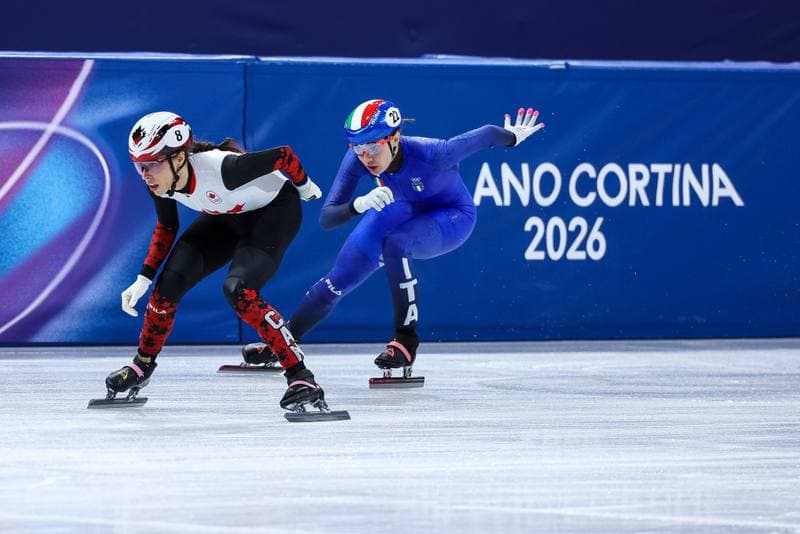 Short Track Speed Skating. Olympic Winter Games Milano-Cortina 2026. Women's 3000m Relay Finals. 18.02.2026